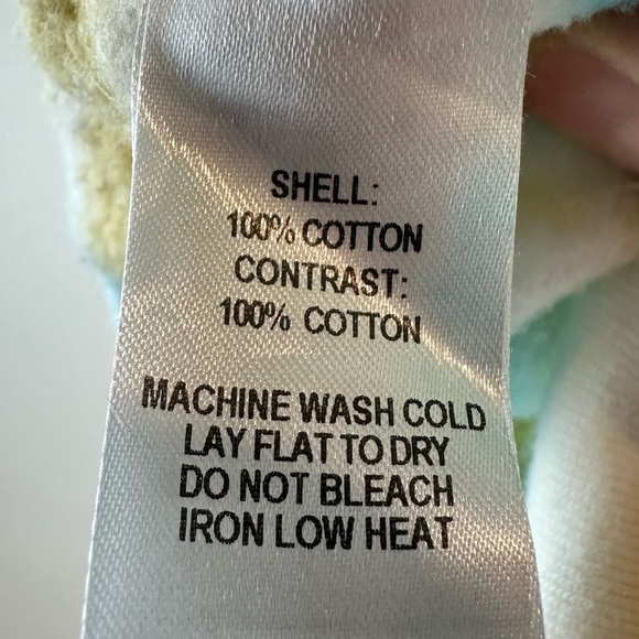 Lulus XL Crop Rainbow Tie Dye Sunburst Sweatshirt 🔥 - Picture 4 of 5